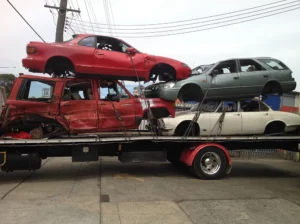 Scrap Car Removal with Towing